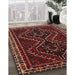 Traditional Brown Persian Rug in Family Room, tr3067