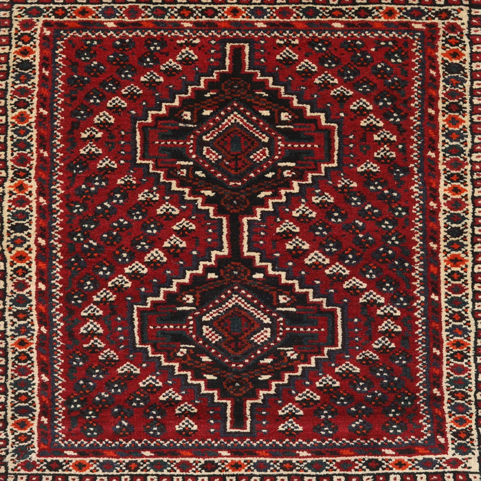 Square Traditional Brown Persian Rug, tr3067