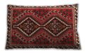 Traditional Classic Rectangular Dark Gold Brown Lumbar Throw Pillow, 13 inch by 19 inch, lbtr3068