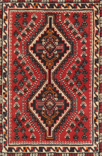 Machine Washable Traditional Dark Gold Brown Rug, wshtr3068