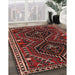 Machine Washable Traditional Brown Rug in a Family Room, wshtr3069