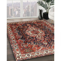 Traditional Saffron Red Persian Rug, tr306