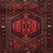 Square Traditional Bakers Brown Persian Rug, tr3070
