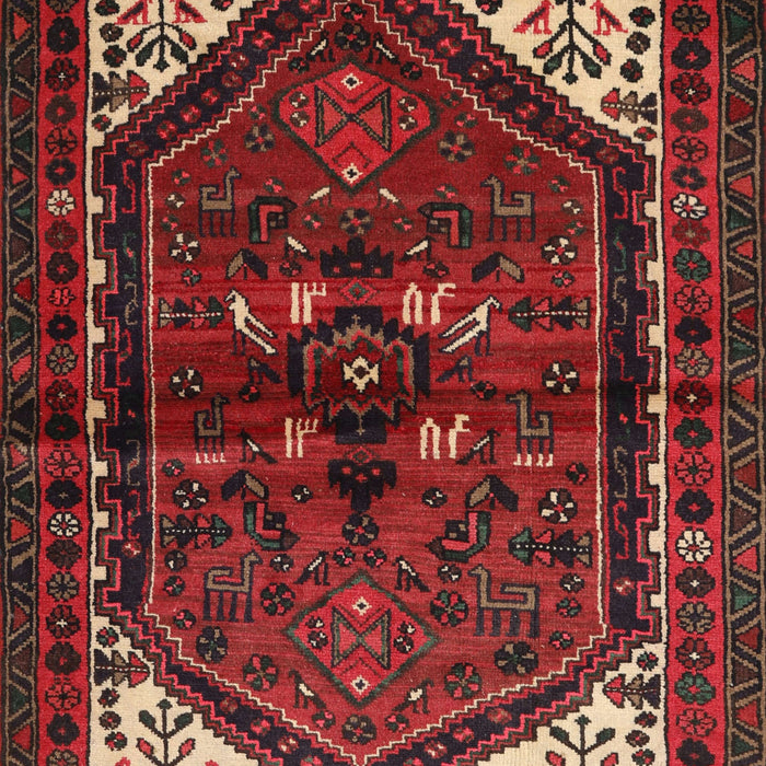 Machine Washable Traditional Sepia Brown Rug, wshtr3076