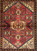 Traditional Saffron Red Persian Rug, tr3077