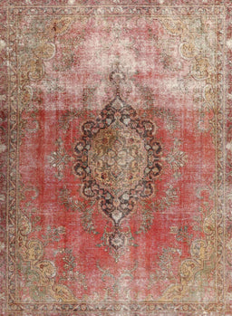 Machine Washable Traditional Light Copper Gold Rug, wshtr3081