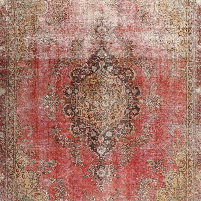 Traditional Light Copper Gold Persian Rug, tr3081