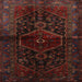 Square Traditional Bakers Brown Persian Rug, tr3086