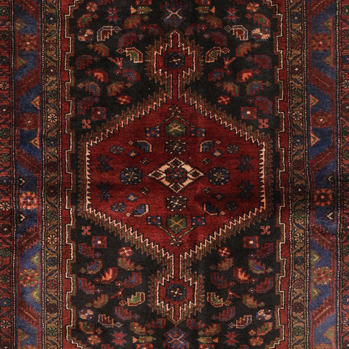 Traditional Bakers Brown Persian Rug, tr3086