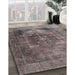 Machine Washable Traditional Rosy-Finch Purple Rug in a Family Room, wshtr3091