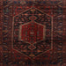 Square Traditional Bakers Brown Persian Rug, tr3092
