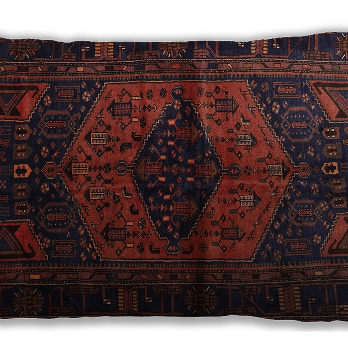 Traditional Classic Rectangular Red Red Lumbar Throw Pillow, 13 inch by 19 inch, lbtr3094