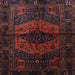 Square Traditional Red Persian Rug, tr3094