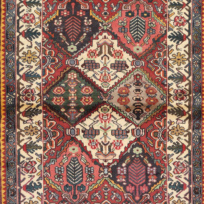Traditional Brown Red Persian Rug, tr3095