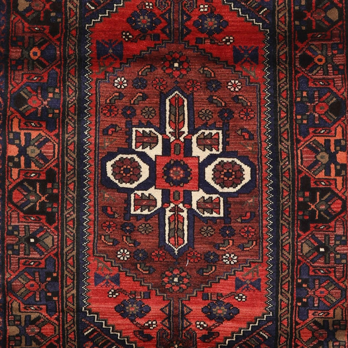 Traditional Dark Brown Persian Rug, tr3098