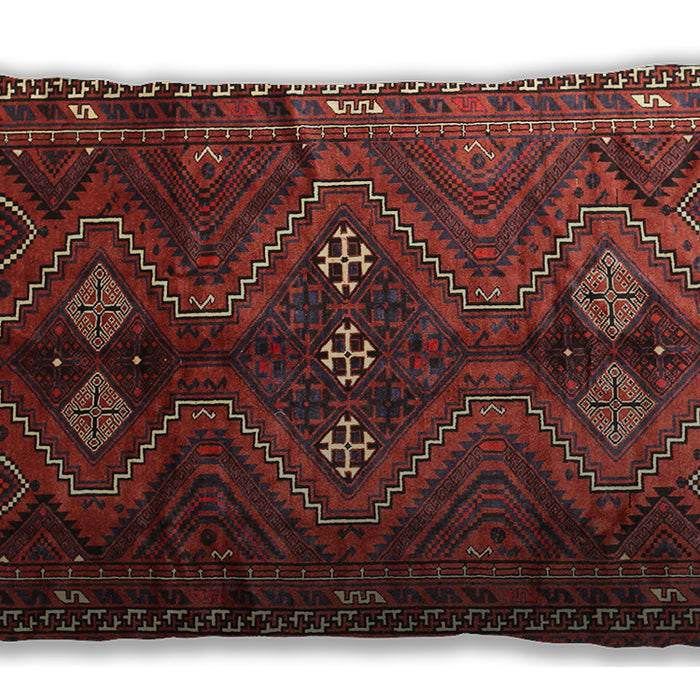 Traditional Classic Rectangular Sienna Brown Lumbar Throw Pillow, 13 inch by 19 inch, lbtr309