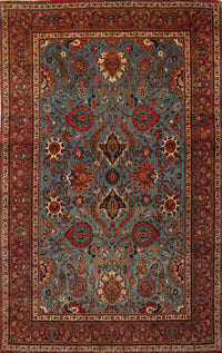 Machine Washable Traditional Brown Rug, wshtr30