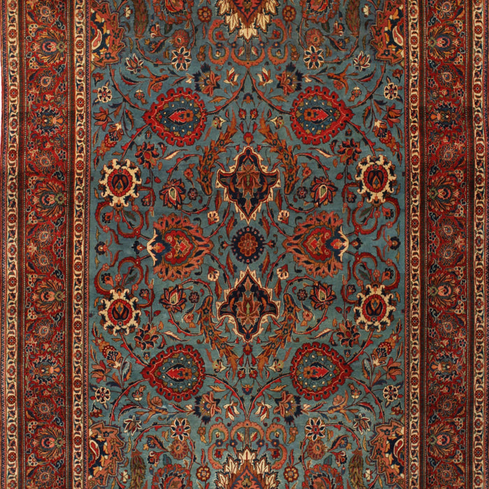 Machine Washable Traditional Brown Rug, wshtr30