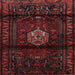 Square Traditional Red Brown Persian Rug, tr3100