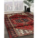 Machine Washable Traditional Sienna Brown Rug in a Family Room, wshtr3101