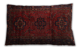 Traditional Classic Rectangular Bakers Brown Lumbar Throw Pillow, 13 inch by 19 inch, lbtr3104