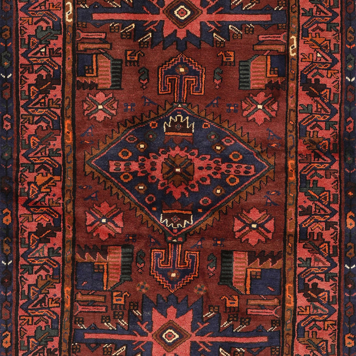 Traditional Deep Red Persian Rug, tr3108