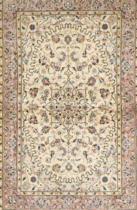 Machine Washable Traditional Dark Almond Brown Rug, wshtr3110