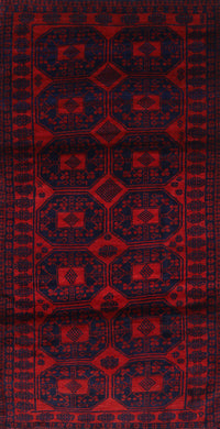 Machine Washable Traditional Tomato Red Rug, wshtr3112