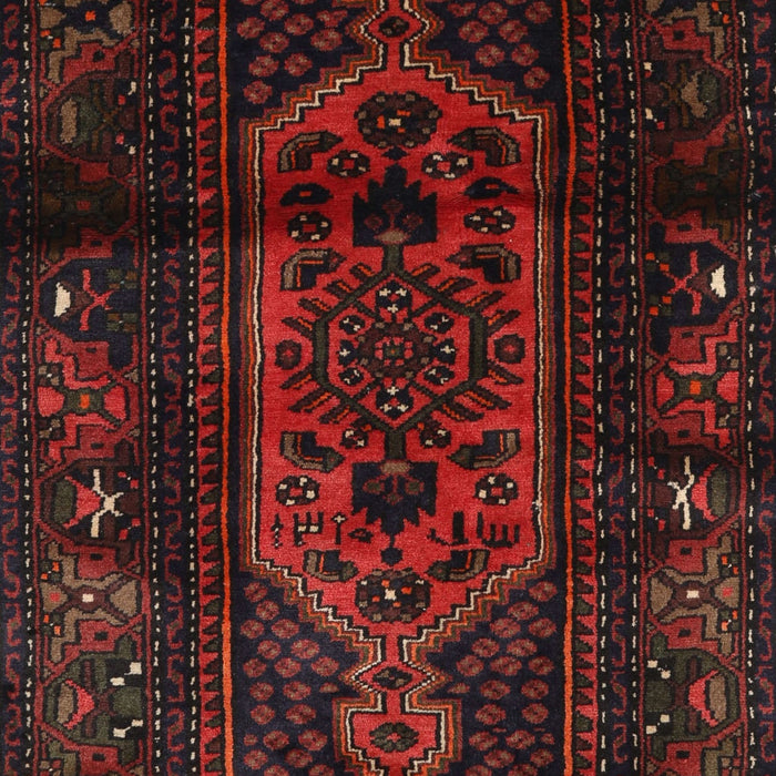 Machine Washable Traditional Bakers Brown Rug, wshtr3113