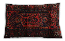 Traditional Classic Rectangular Bakers Brown Lumbar Throw Pillow, 13 inch by 19 inch, lbtr3113