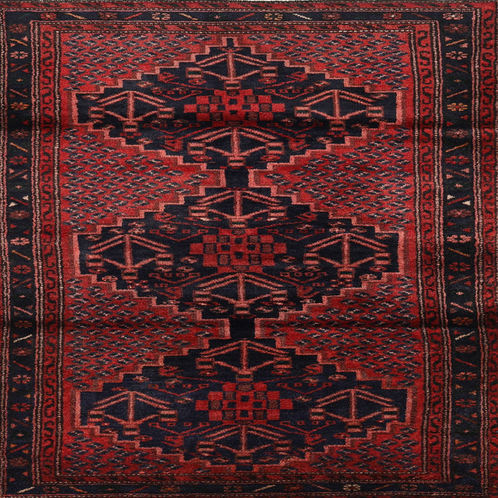 Square Traditional Bakers Brown Persian Rug, tr3115