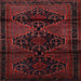 Square Traditional Bakers Brown Persian Rug, tr3115
