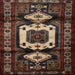 Square Traditional Red Persian Rug, tr3116