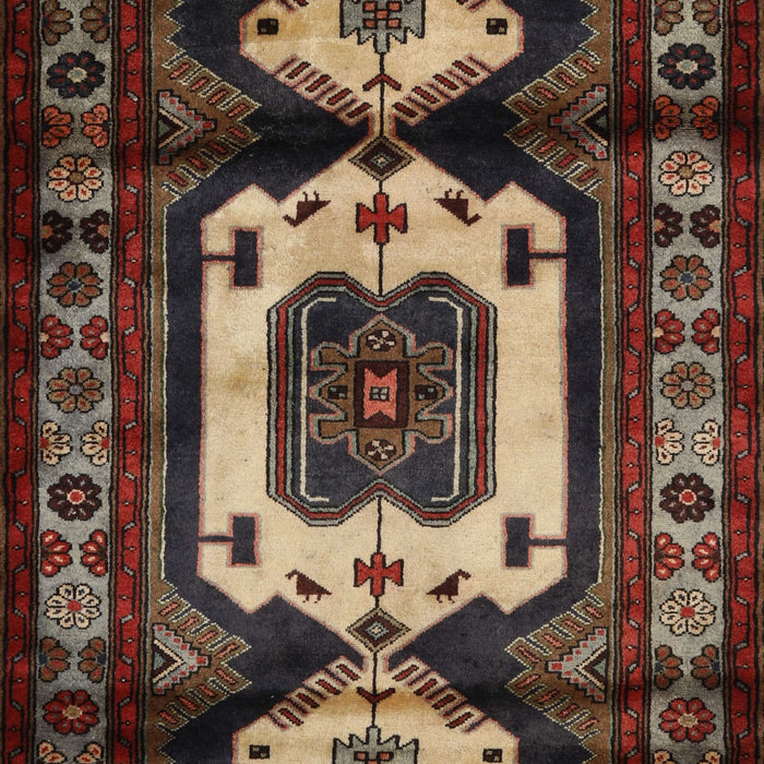 Machine Washable Traditional Night Red Rug, wshtr3116