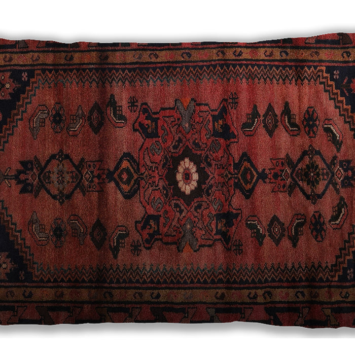 Traditional Classic Rectangular Maroon Red Lumbar Throw Pillow, 13 inch by 19 inch, lbtr3117