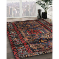 Traditional Brown Persian Rug, tr3118