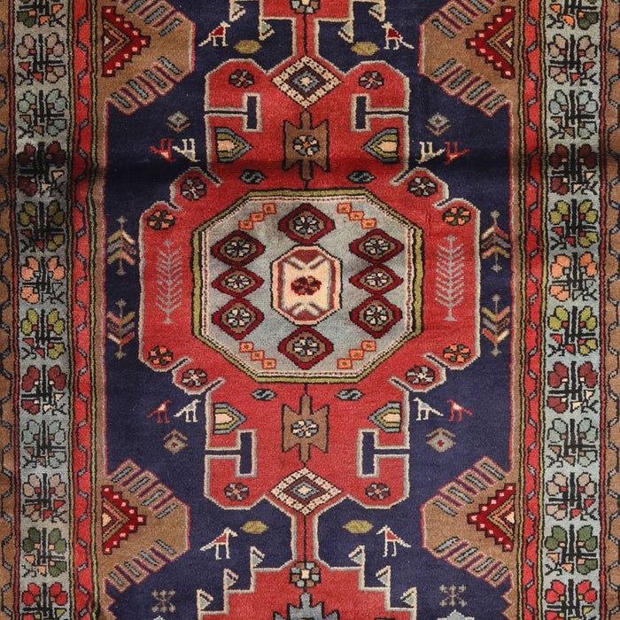 Traditional Dark Gold Brown Persian Rug, tr3119