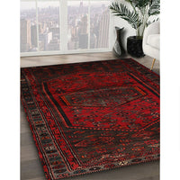 Traditional Bakers Brown Persian Rug, tr3121