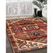 Machine Washable Traditional Tomato Red Rug in a Family Room, wshtr3123