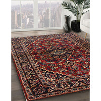 Traditional Deep Red Persian Rug, tr3129