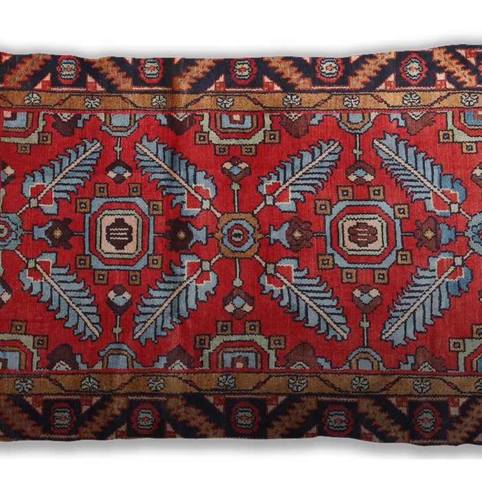 Traditional Classic Rectangular Dark Almond Brown Lumbar Throw Pillow, 13 inch by 19 inch, lbtr312