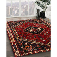 Traditional Chestnut Brown Persian Rug, tr3132