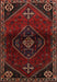 Traditional Dark Brown Persian Rug, tr3137
