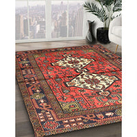 Traditional Rust Pink Persian Rug, tr313