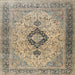 Square Traditional Brown Persian Rug, tr3143