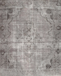 Machine Washable Traditional Dark Gray Rug, wshtr3144