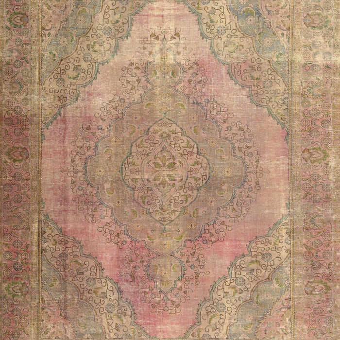 Traditional Sand Brown Persian Rug, tr3148