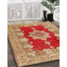 Machine Washable Traditional Red Rug in a Family Room, wshtr3161