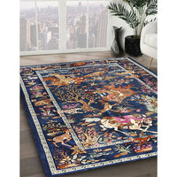 Traditional Plum Purple Persian Rug, tr3162