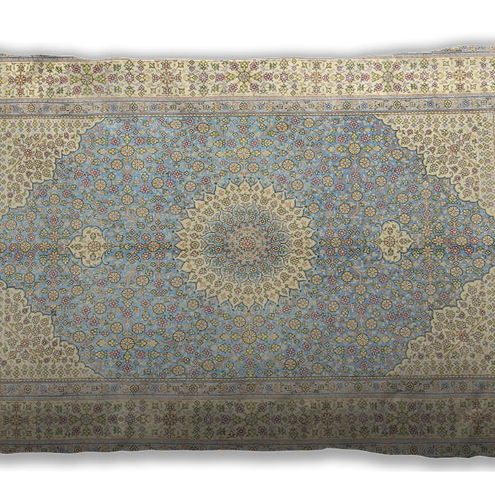 Traditional Classic Rectangular Camel Brown Lumbar Throw Pillow, 13 inch by 19 inch, lbtr3164